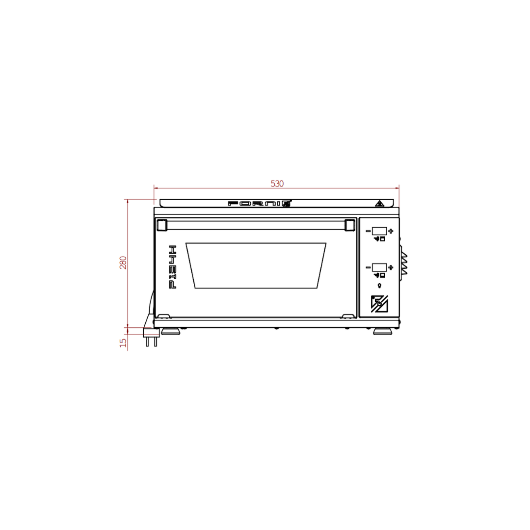 Horno P134H 509 PRO Effeuno