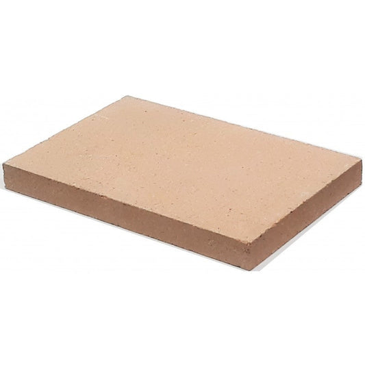 2 ladrillos refractarios 40x20x3cm
