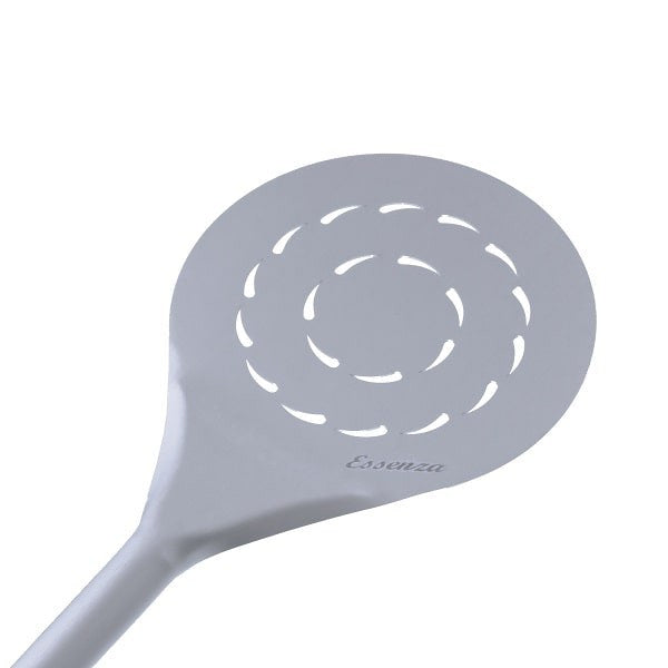 Essenza Pala de pizza redonda de aluminio perforado de 18 cm (7") ligera y flexible.
