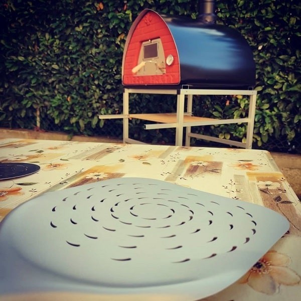 Horno de leña 70x70 para 2 pizzas