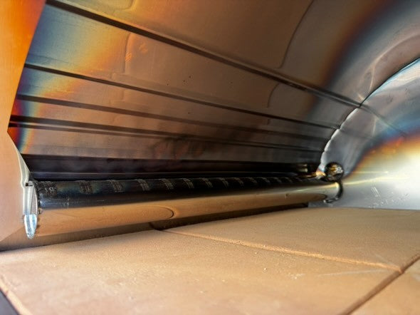 ISPIRAZIONE Horno de gas exterior "cobre antiguo" de 60x70cm + Funda
