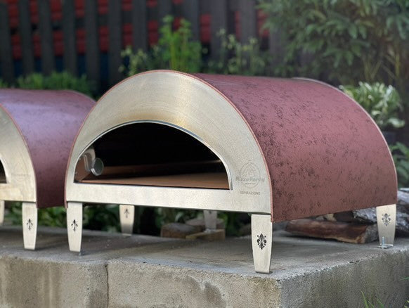 ISPIRAZIONE Horno de gas exterior "cobre antiguo" de 60x70cm + Funda