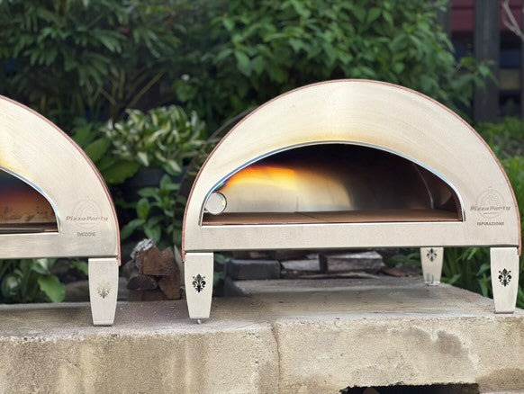 ISPIRAZIONE Horno de gas exterior "cobre antiguo" de 60x70cm + Funda