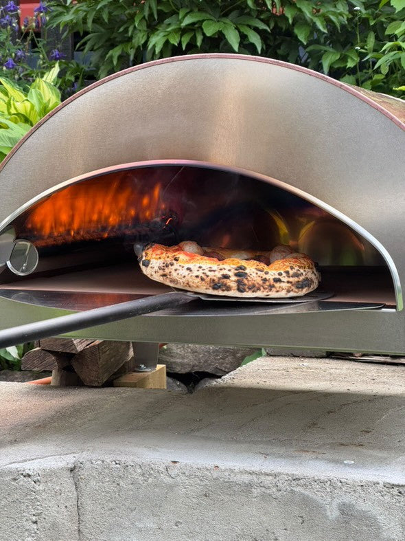 ISPIRAZIONE Horno de gas exterior "cobre antiguo" de 60x70cm + Funda