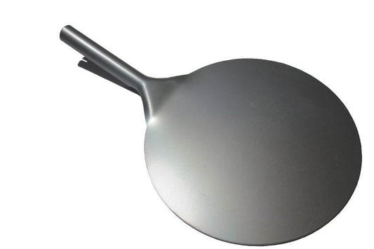 Pala de pizza redonda de aluminio Essenza 30cm para hornos eléctricos y domésticos