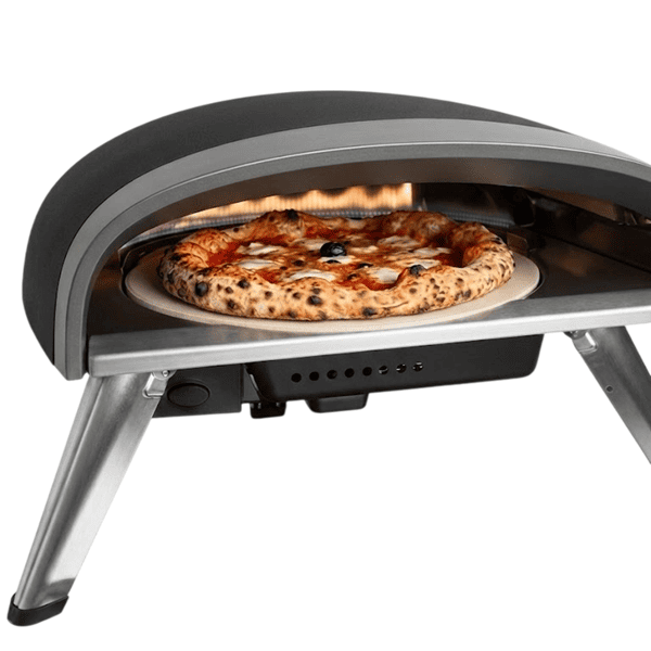 Tentazione Air: Horno de gas con piedra de cocción giratoria de 40 cm (16″)