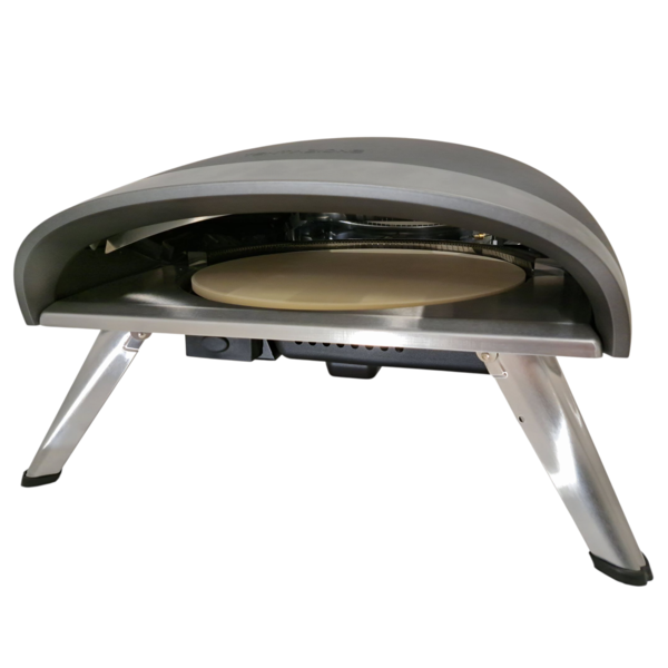 Tentazione Air: Horno de gas con piedra de cocción giratoria de 40 cm (16″)