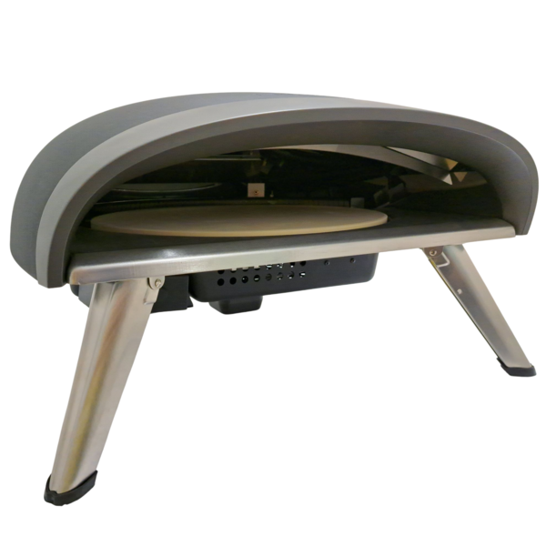 Tentazione Air: Horno de gas con piedra de cocción giratoria de 40 cm (16″)