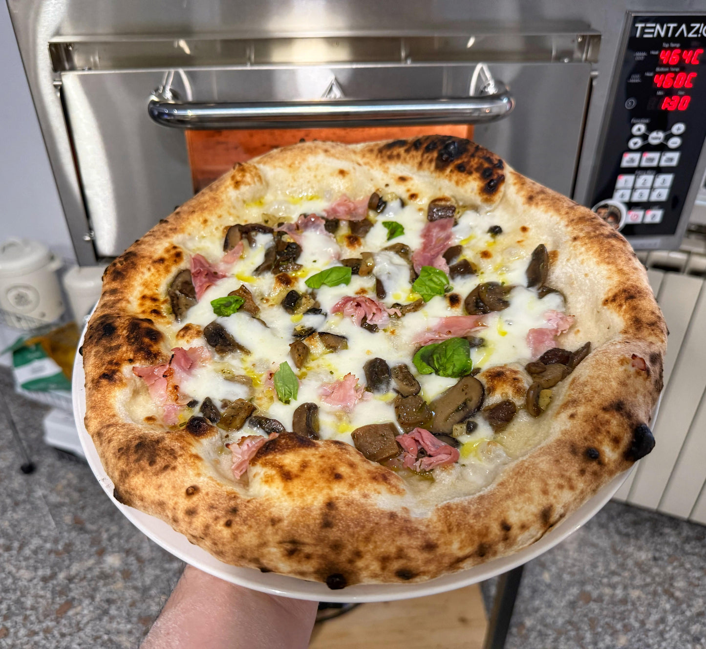 Tentazione MAX 2800w 500°c horno de pizza eléctrico digital GT3