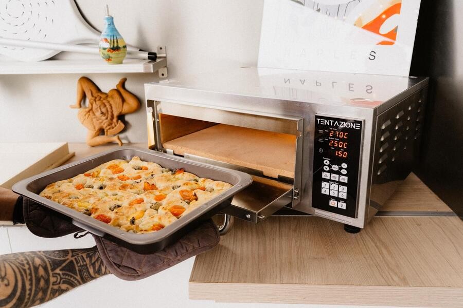Tentazione MAX 2800w 500°c horno de pizza eléctrico digital GT3