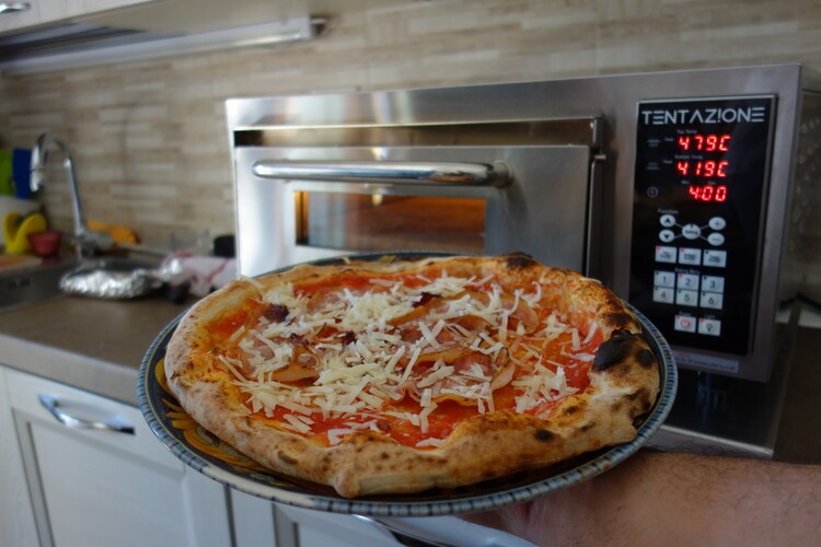 Tentazione MAX 2800w 500°c horno de pizza eléctrico digital GT3