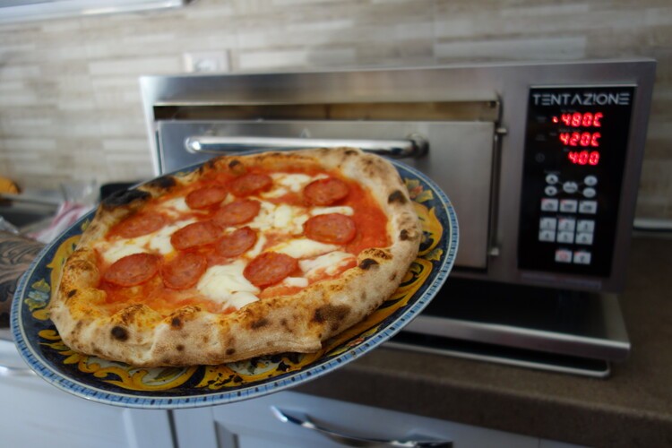 Tentazione MAX 2800w 500°c horno de pizza eléctrico digital GT3