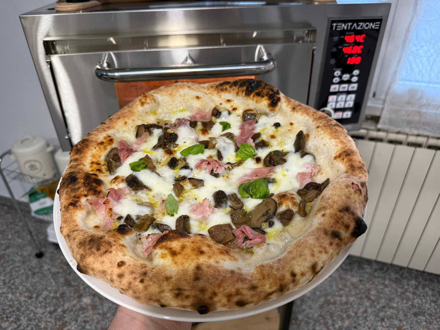 Tentazione MAX 2800w 500°c horno de pizza eléctrico digital GT3