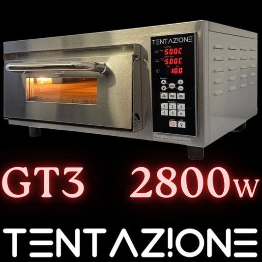 Tentazione MAX 2800w 500°c horno de pizza eléctrico digital GT3
