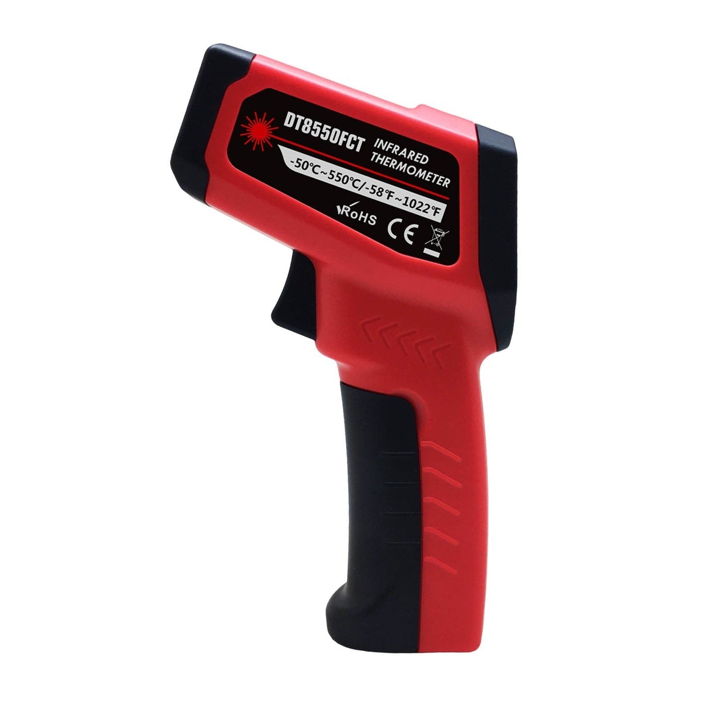Termómetro infrarrojo con batería (T máx 550°C 1022°F)